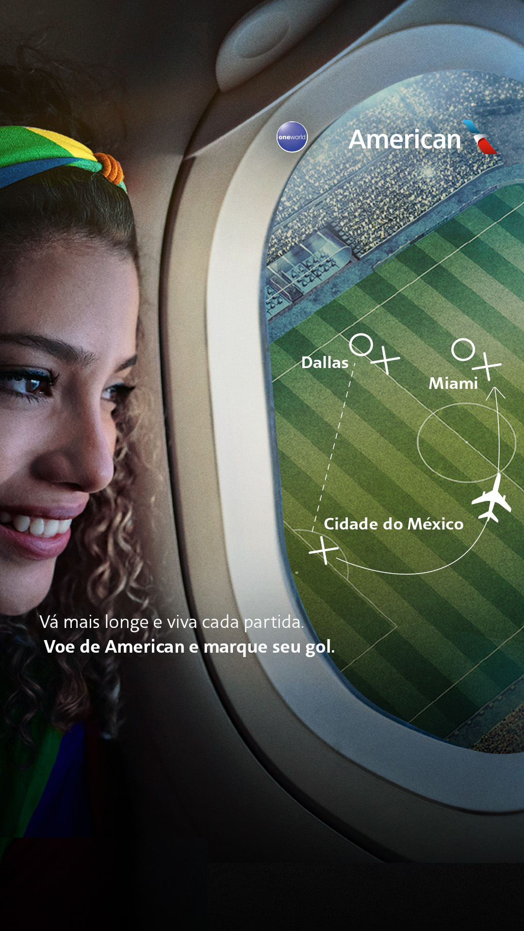 American Airlines Facebook ad