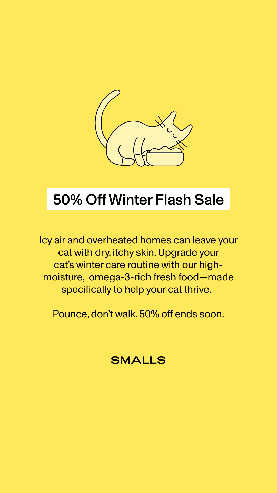 Smalls Facebook ad