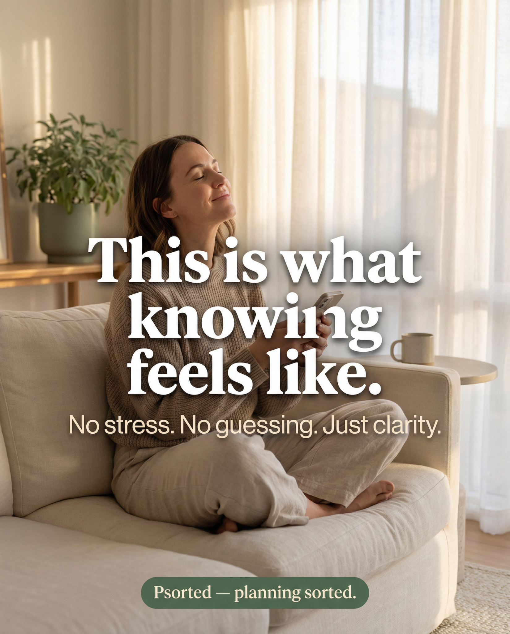 Psorted Facebook ad: Budgeting Made Beautiful