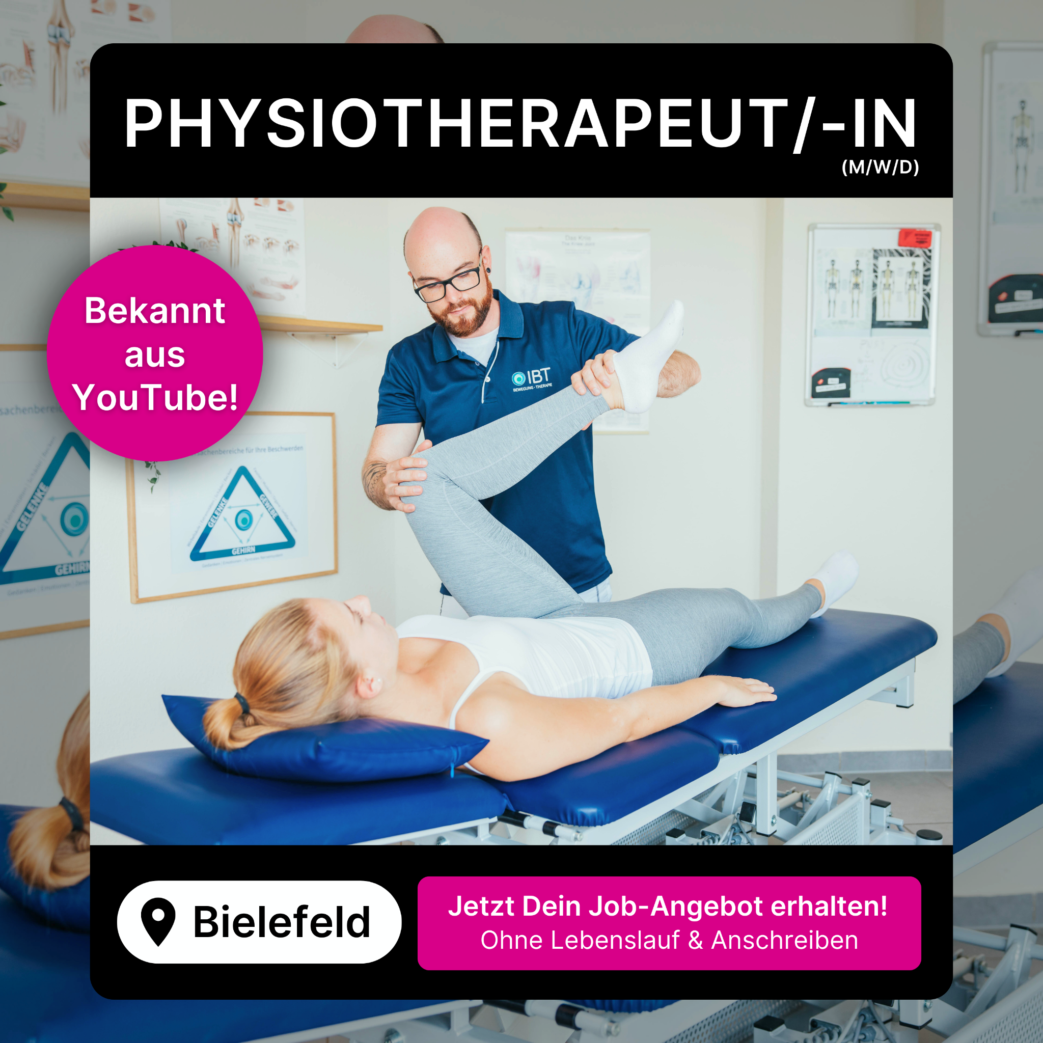 Candidate Flow Physio Jobs Facebook ad