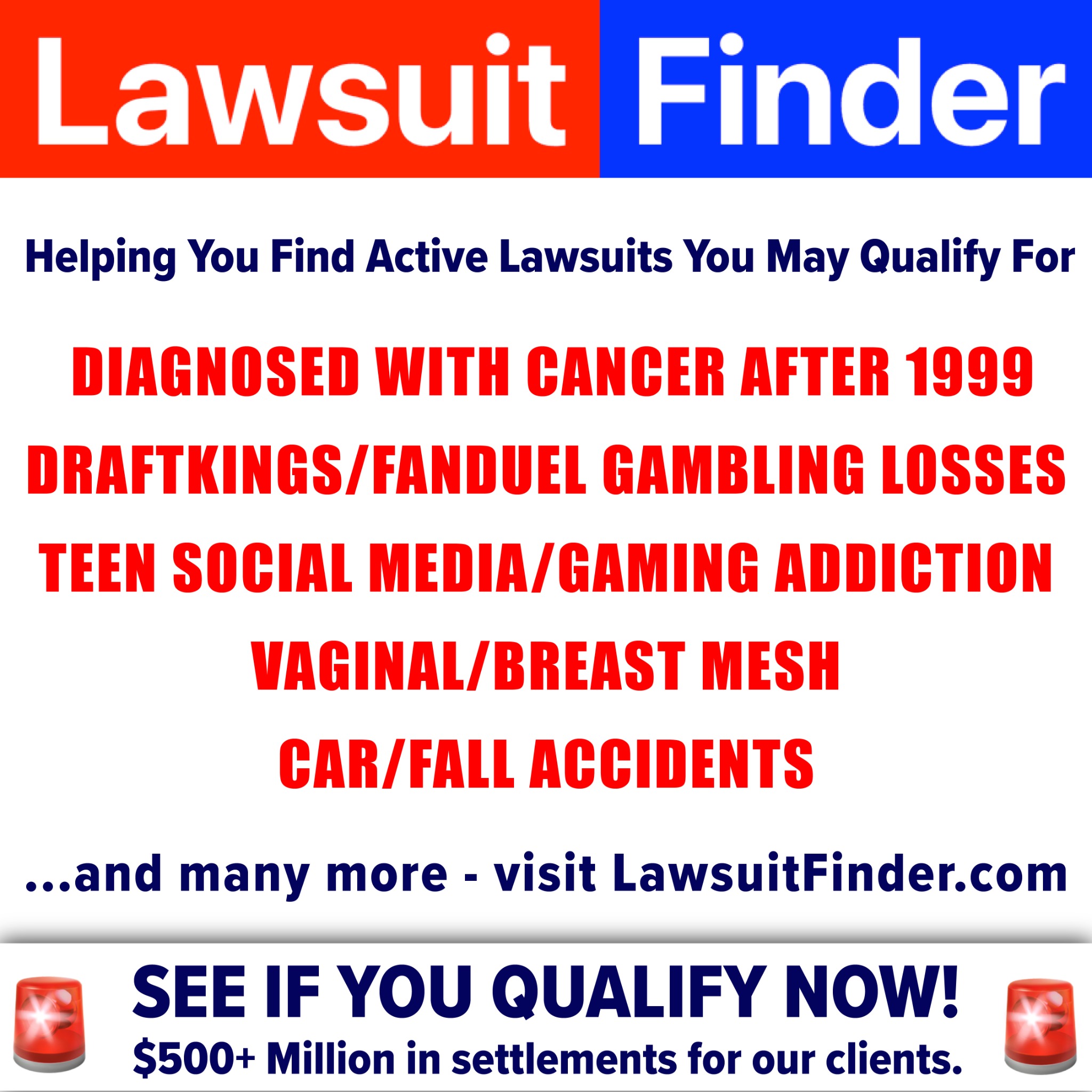 Injury Help Direct Facebook ad