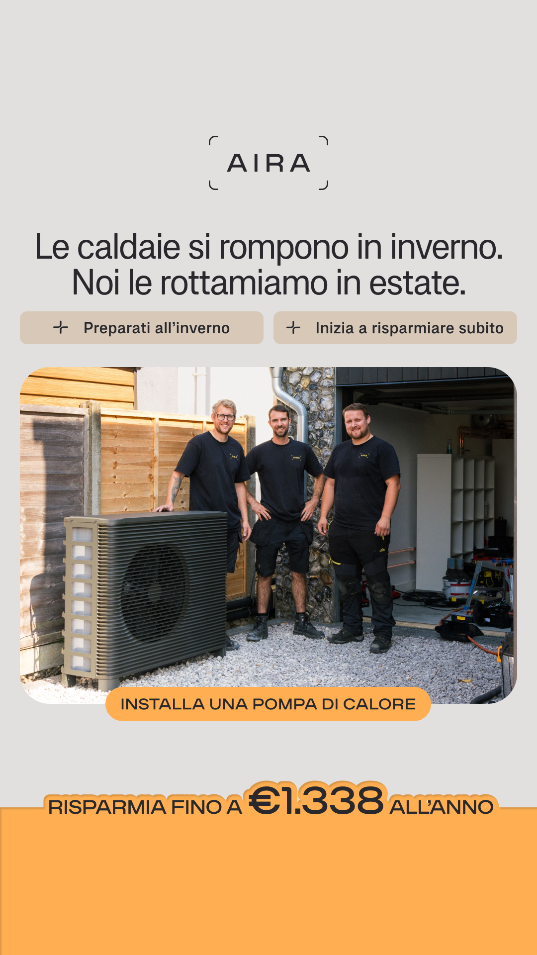Aira Italia Facebook ad