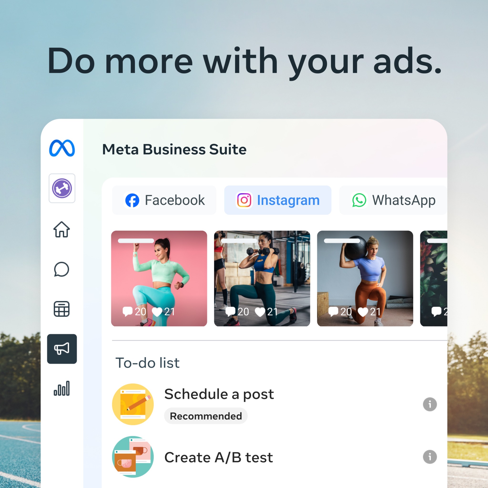 Meta for Business Facebook ad