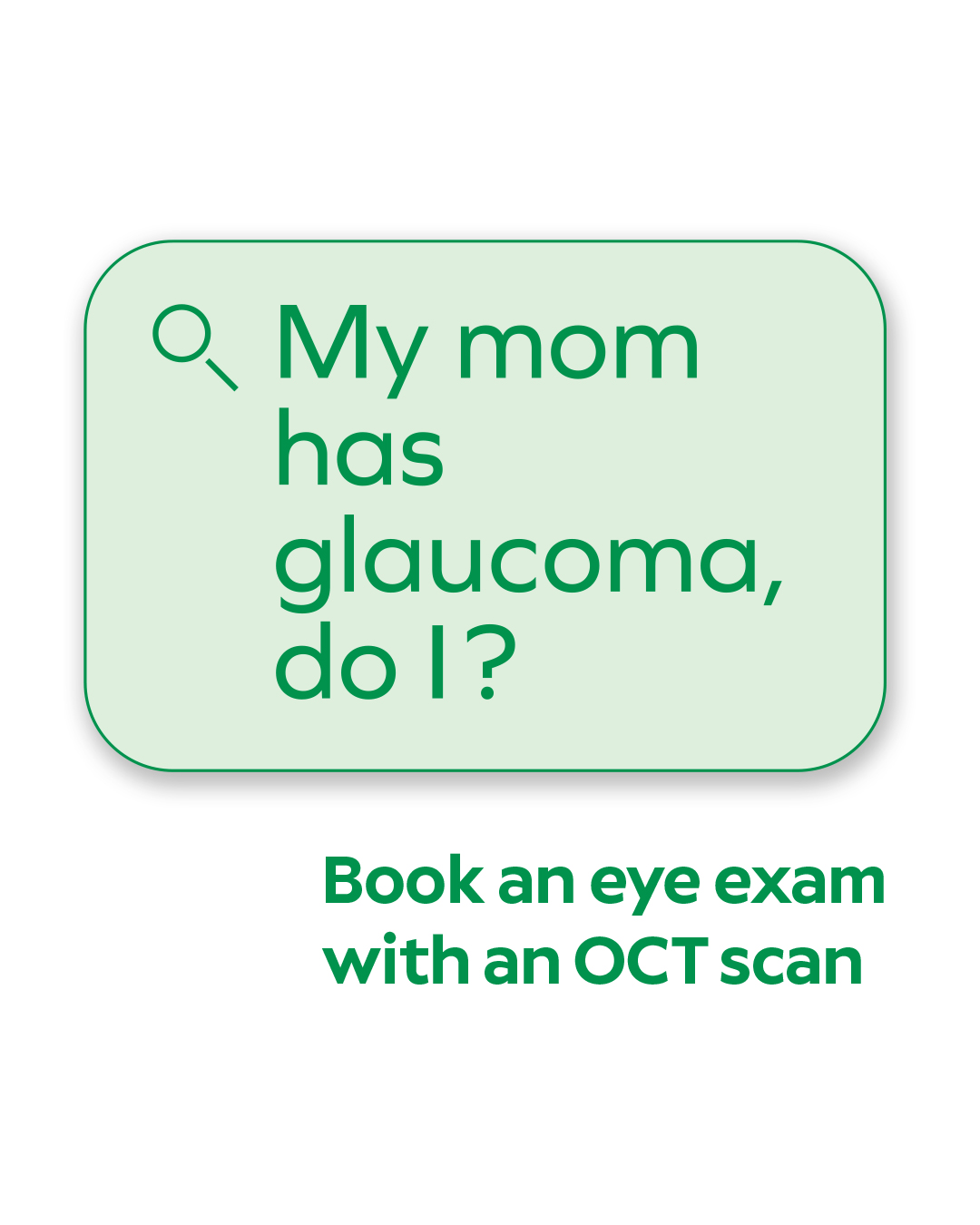 Specsavers Canada Facebook ad: Comprehensive eye exams