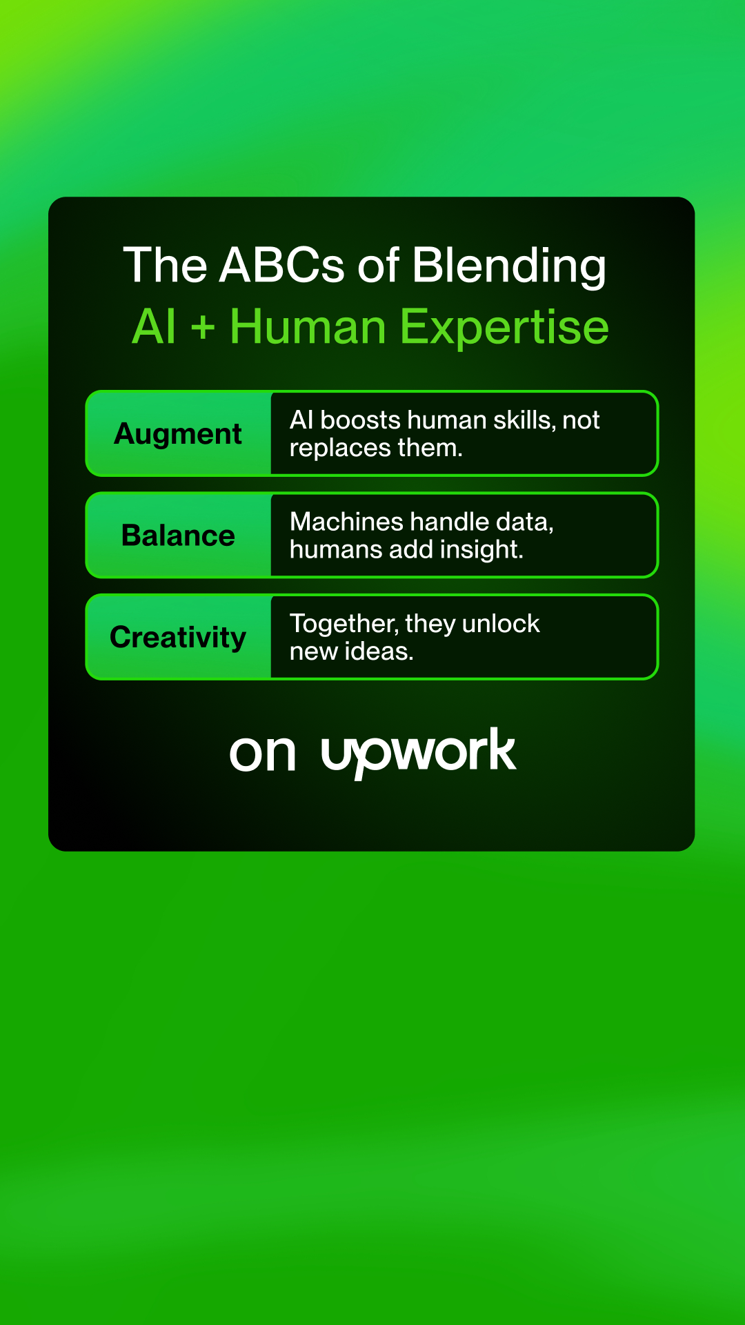 Upwork Facebook ad