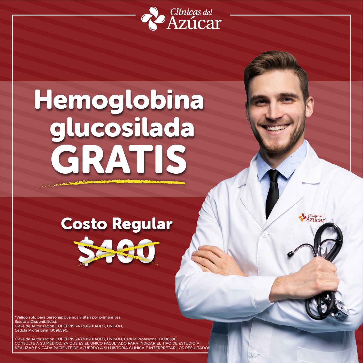 Clínicas del Azúcar Facebook ad