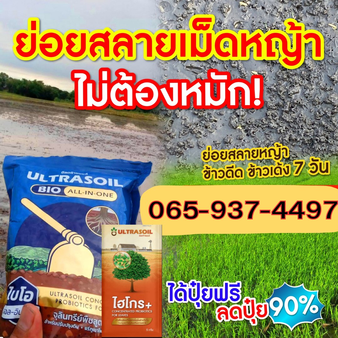 จุลินทรีย์ไบโอ ไฮโกร จอบทองของแท้100%เพจหลัก Facebook ad