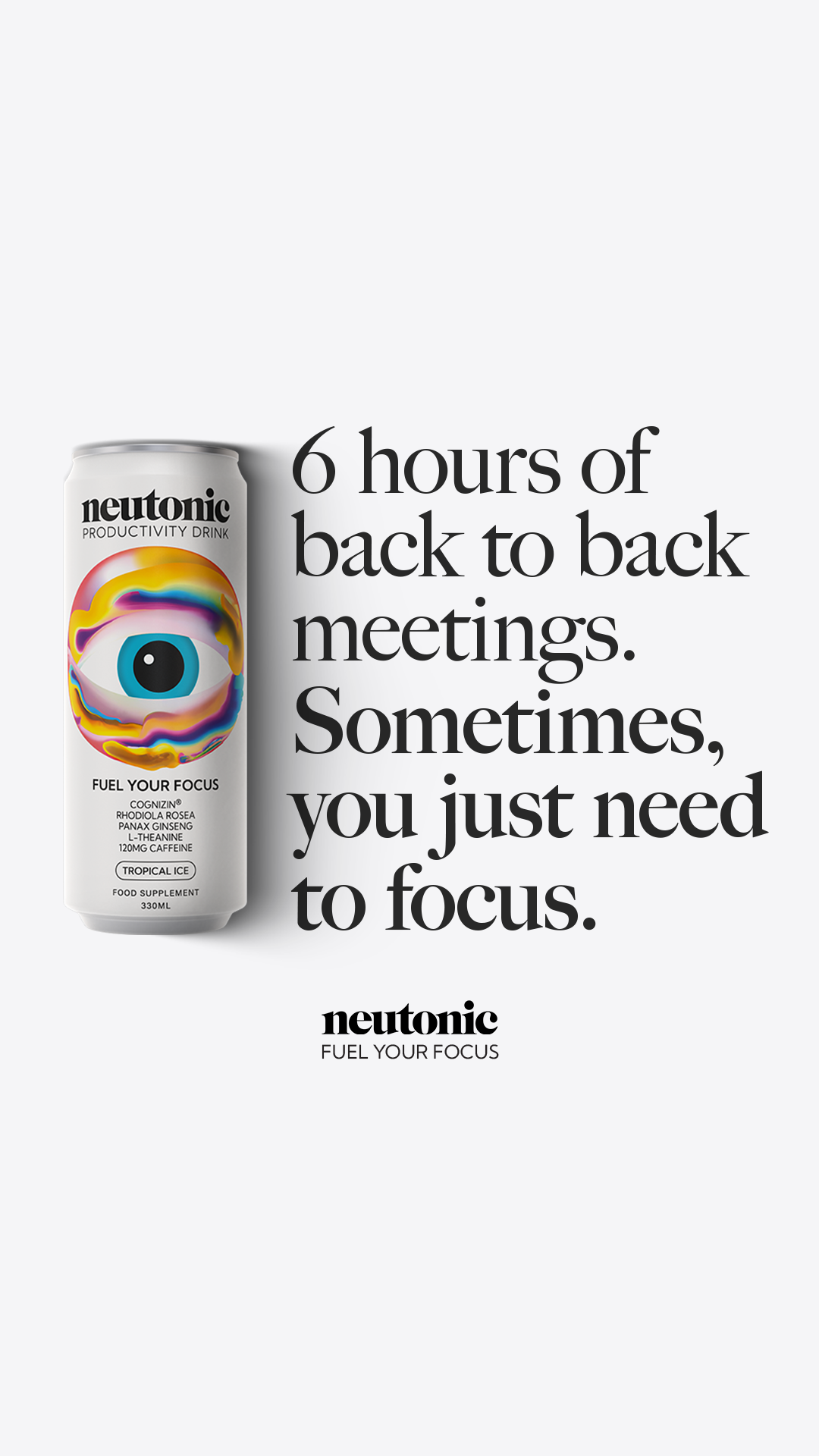 Neutonic Facebook ad