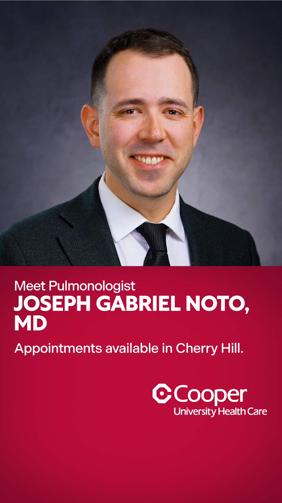 Cooper University Health Care Facebook ad from Feb 10, 2026