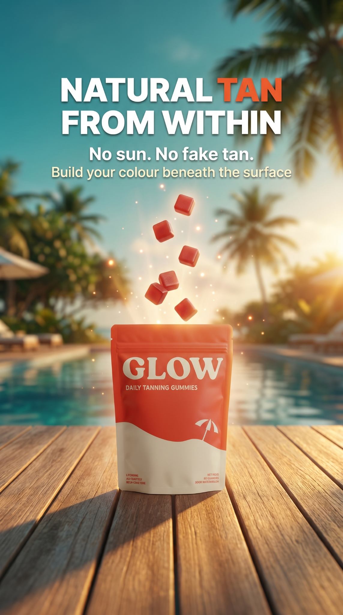 Glow Gummies Facebook ad