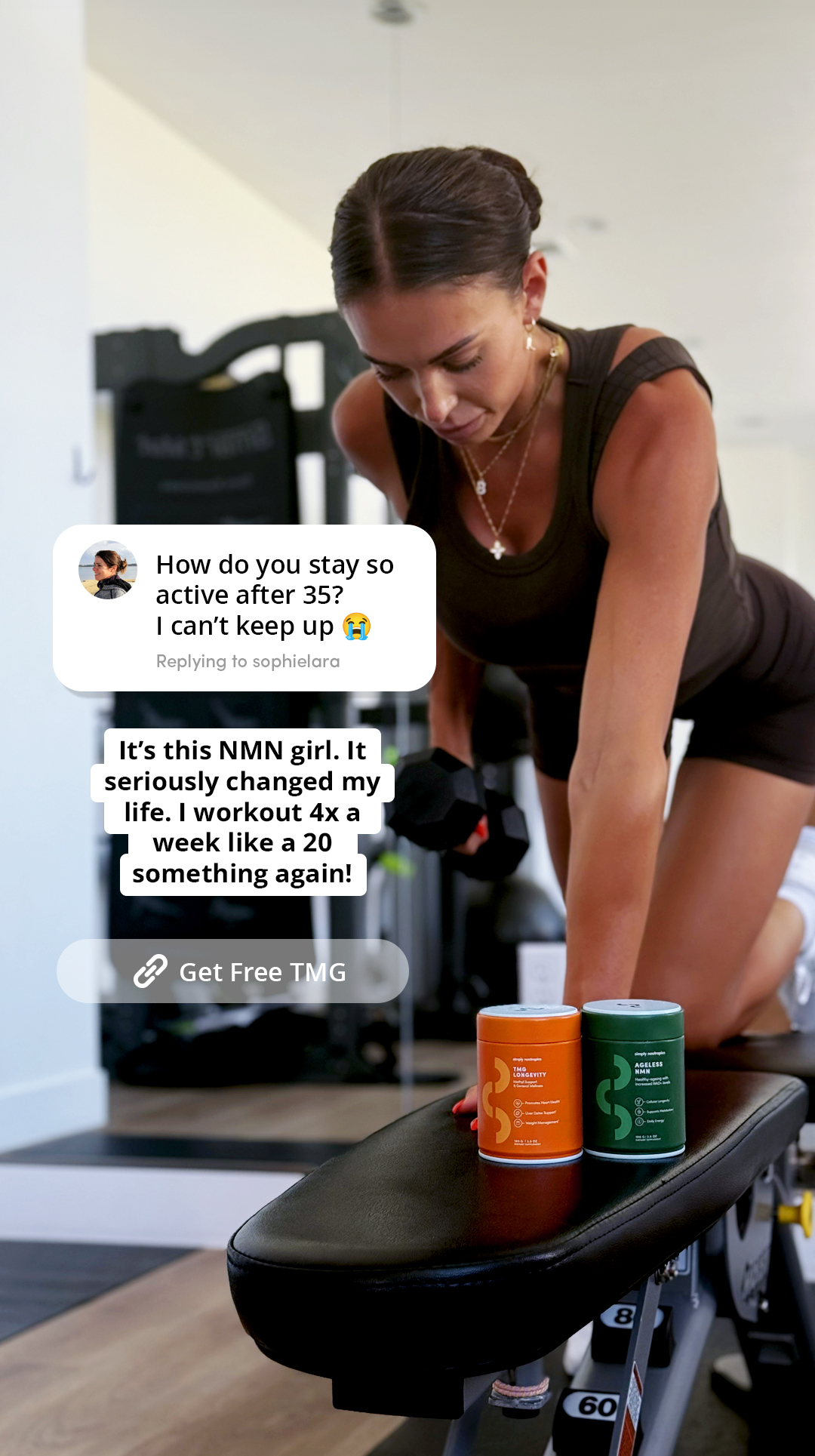 Simply Nootropics Facebook ad