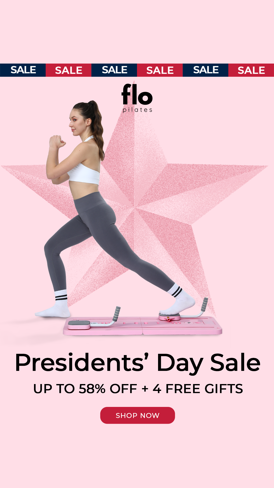 Flo Pilates Facebook ad