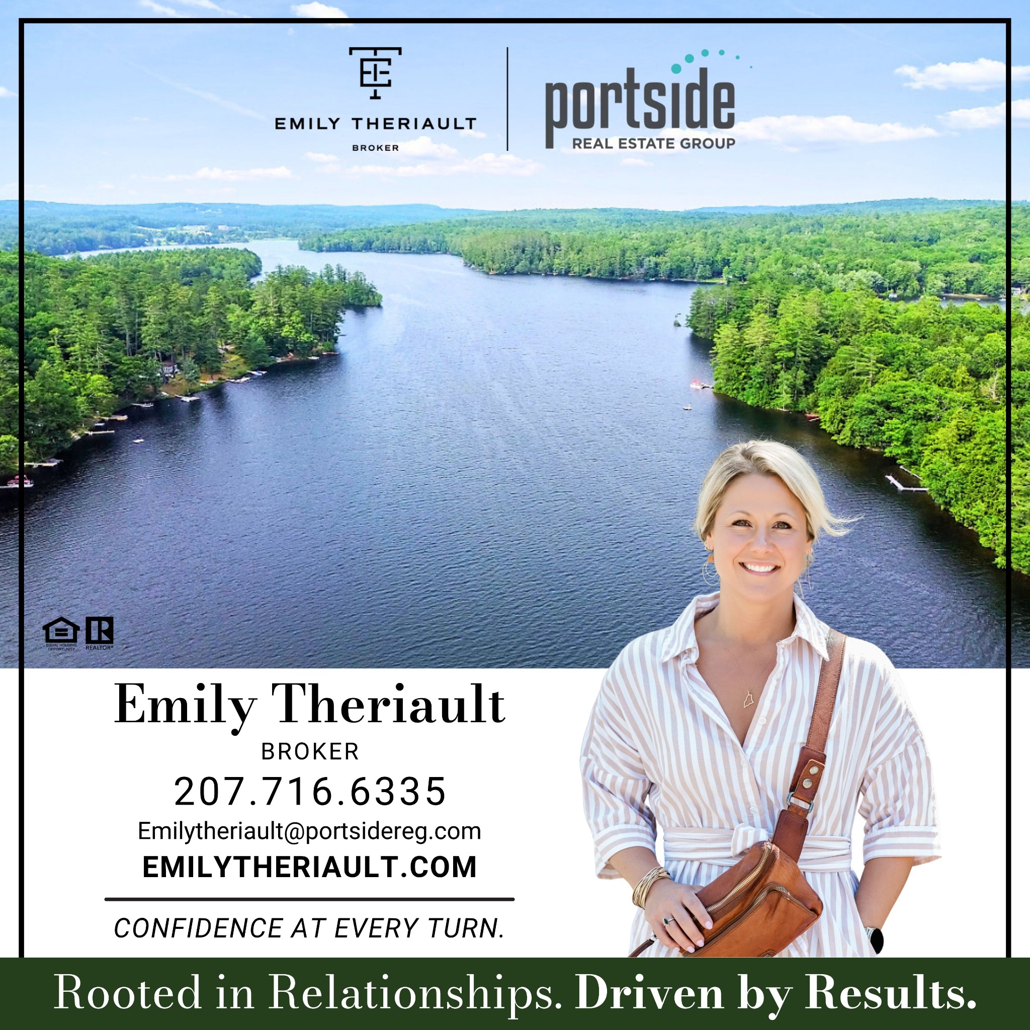 Emily Theriault Maine Realtor Facebook ad