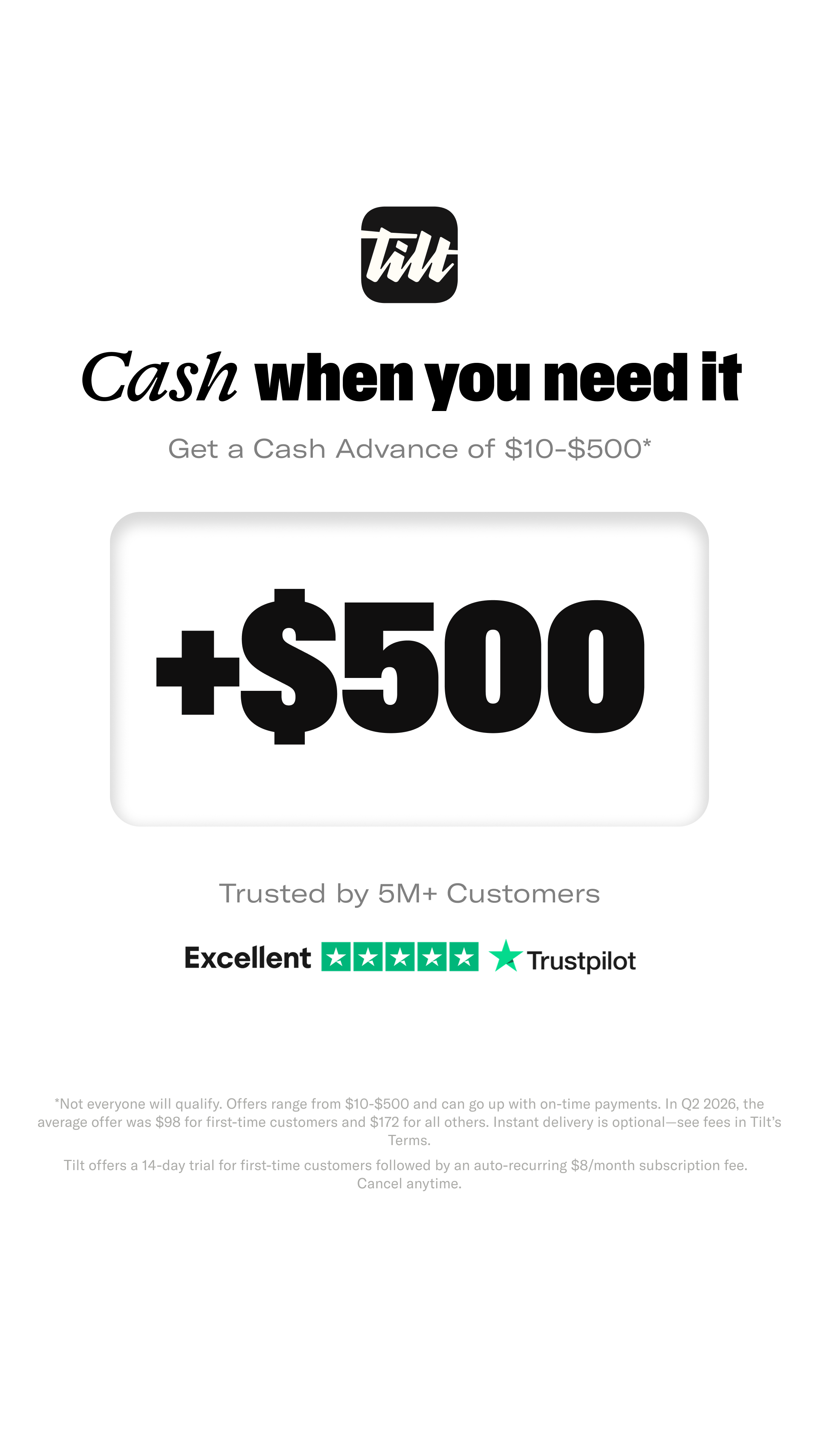 Tilt HQ Facebook ad