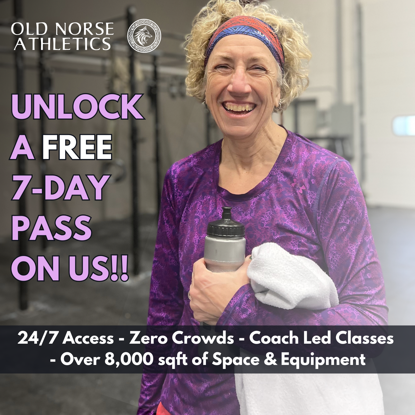 Old Norse Athletics + CrossFit Dýr Facebook ad