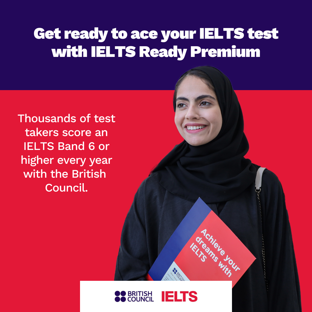 British Council Saudi Arabia Facebook ad