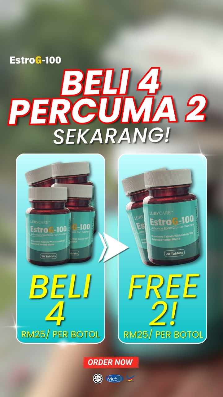 EstroG-100 - Rahsia Wanita Menopause Facebook ad