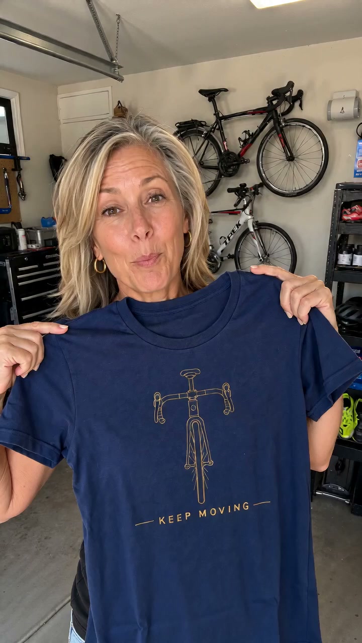 Grid Rider Facebook ad: Keep Moving Premium T-Shirt