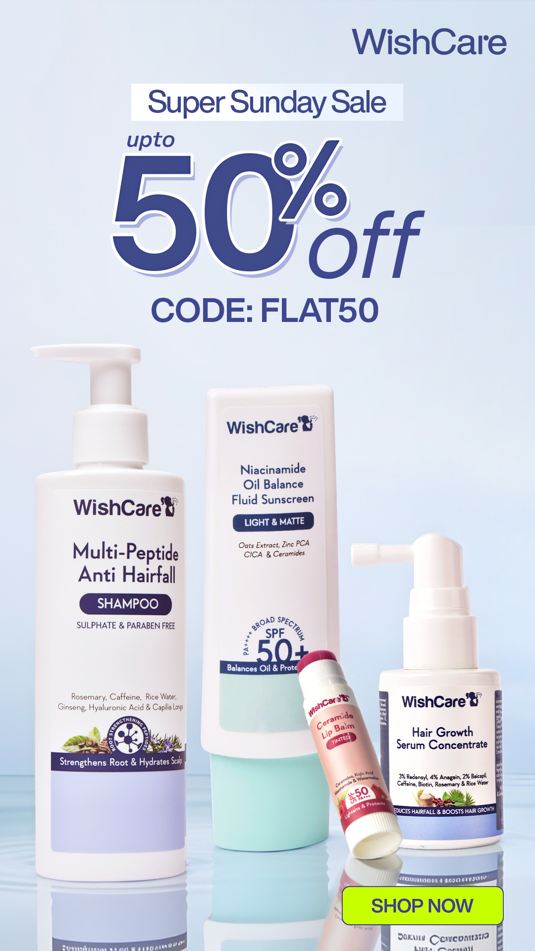 WishCare Facebook ad