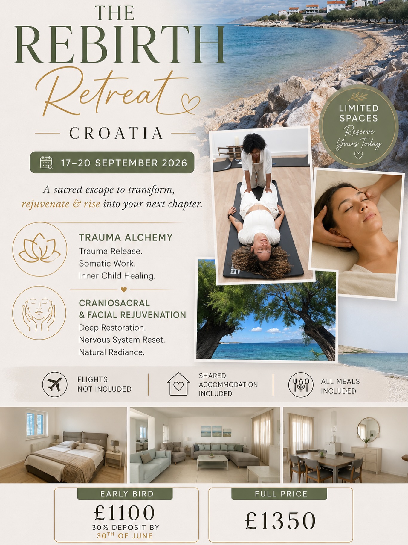 easyprana Facebook ad: 4 days of deep restoration, embodiment, nervous system…