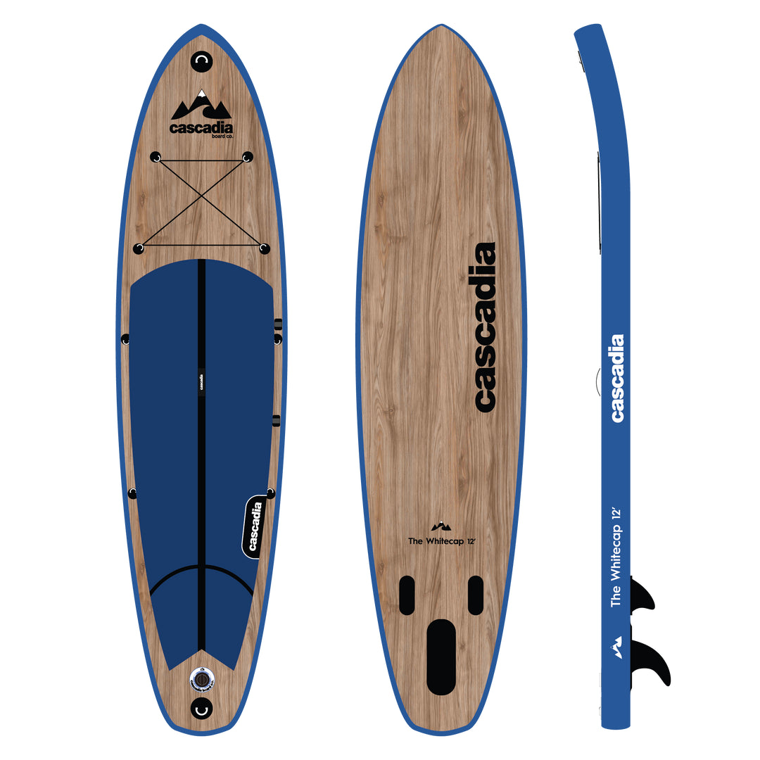 Cascadia Board Co. Facebook ad: Spring is back.
