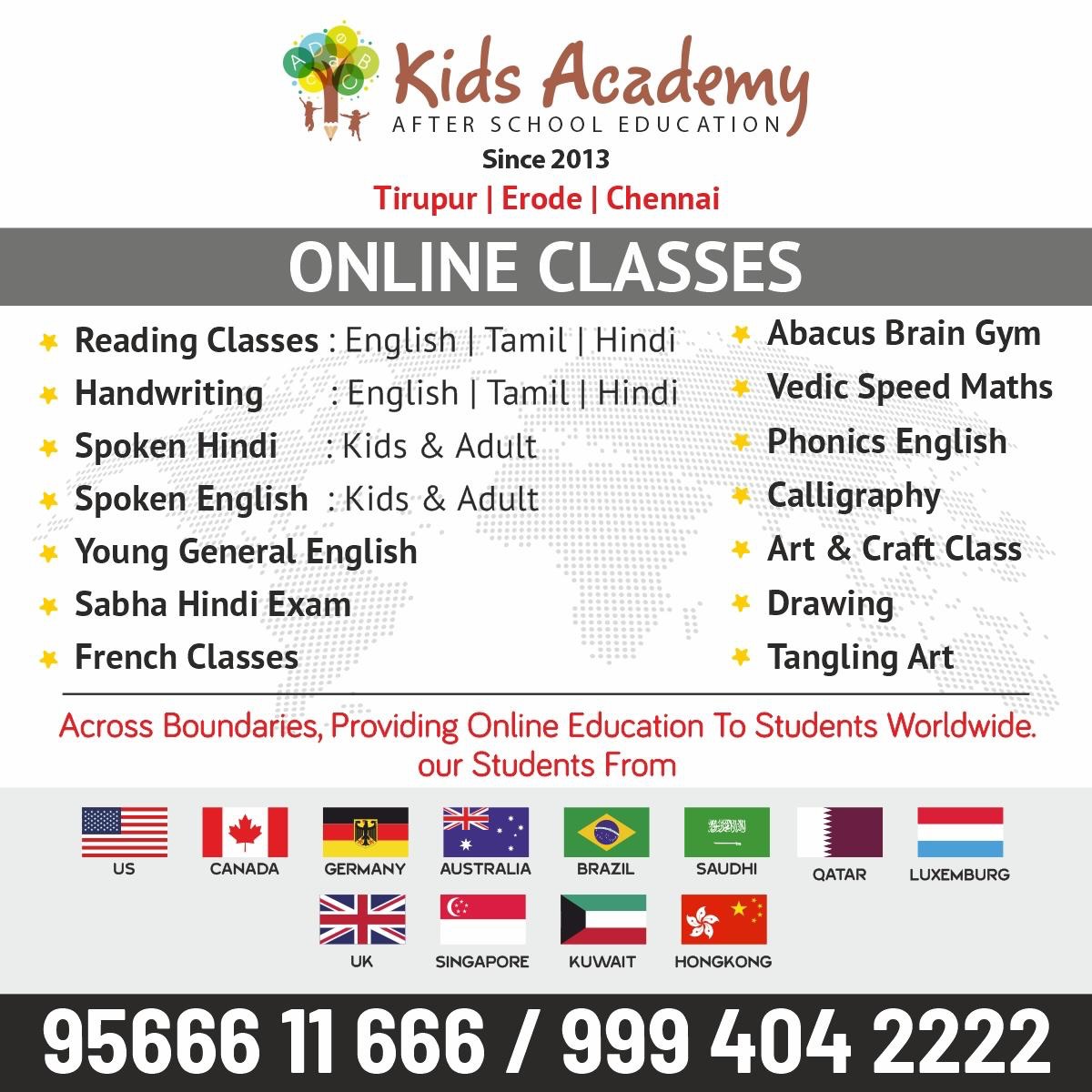 Kids Academy Facebook ad