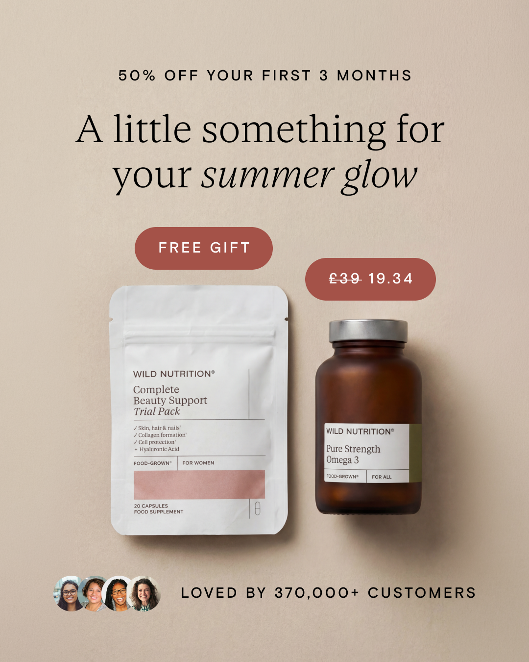 Wild Nutrition Facebook ad