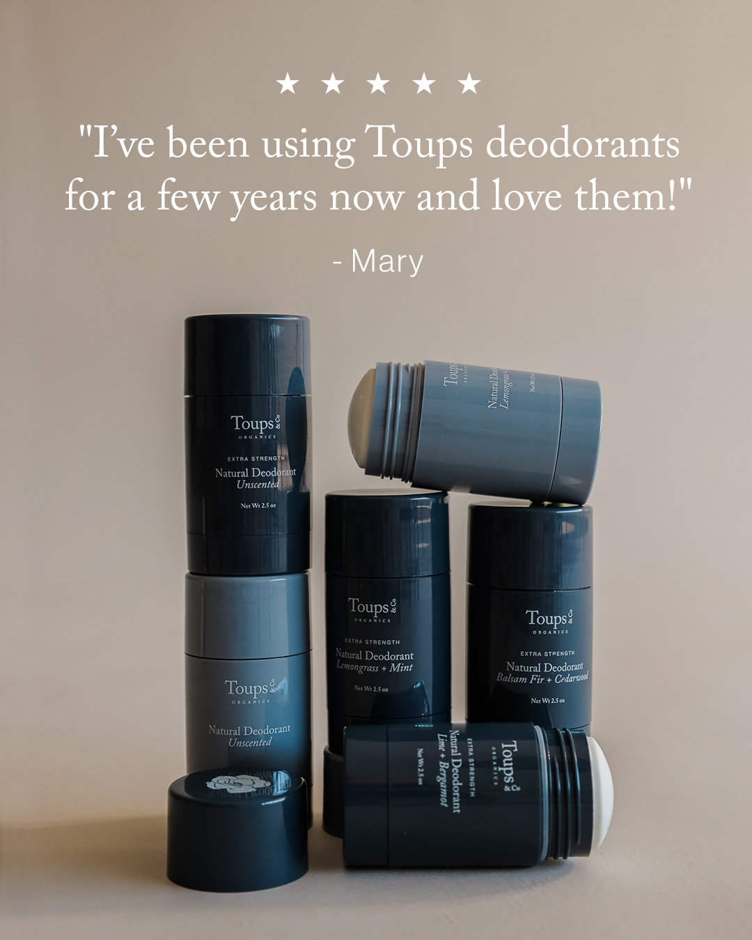 Toups and Co Organics Facebook ad