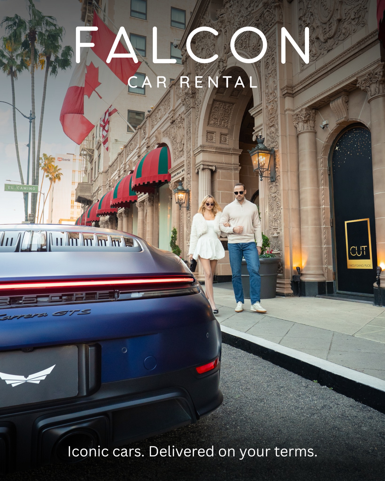 FALCON Car Rental Facebook ad
