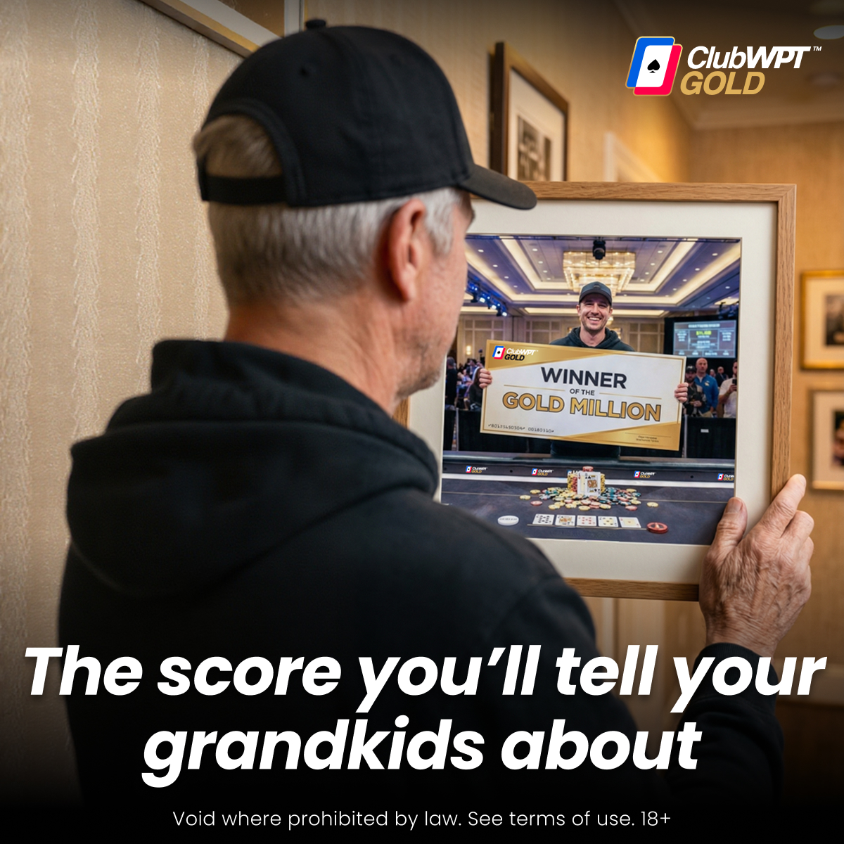 Clubwpt Gold Facebook ad