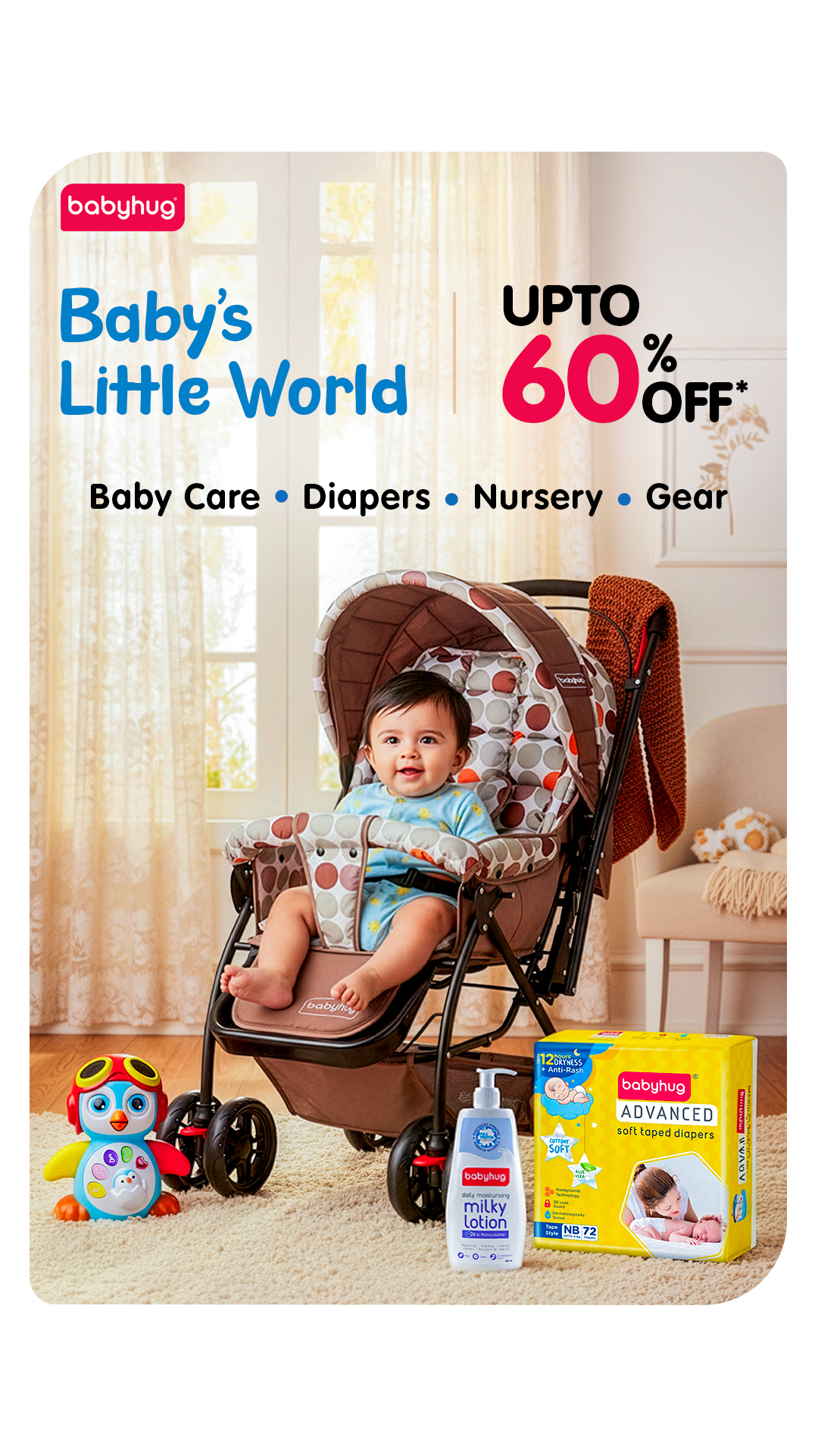Babyhug Facebook ad