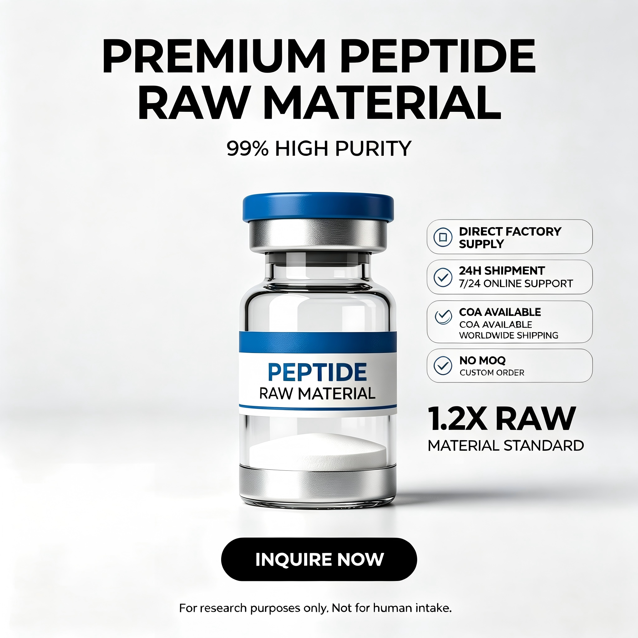 Laboratory Supplies Facebook ad: Péptidos para cosméticos y suplementos | Proveedor Mayorista