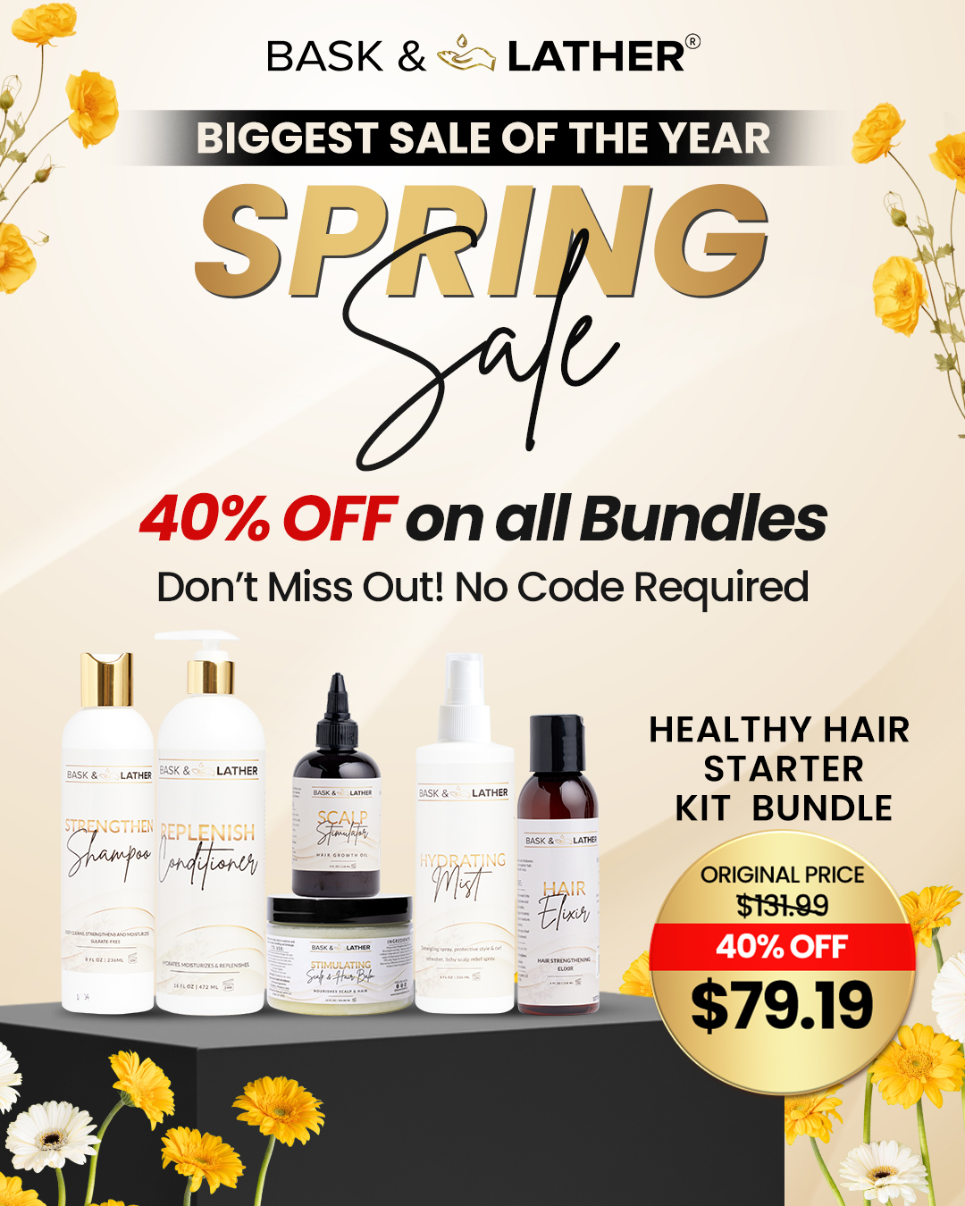 Bask & Lather Co Facebook ad