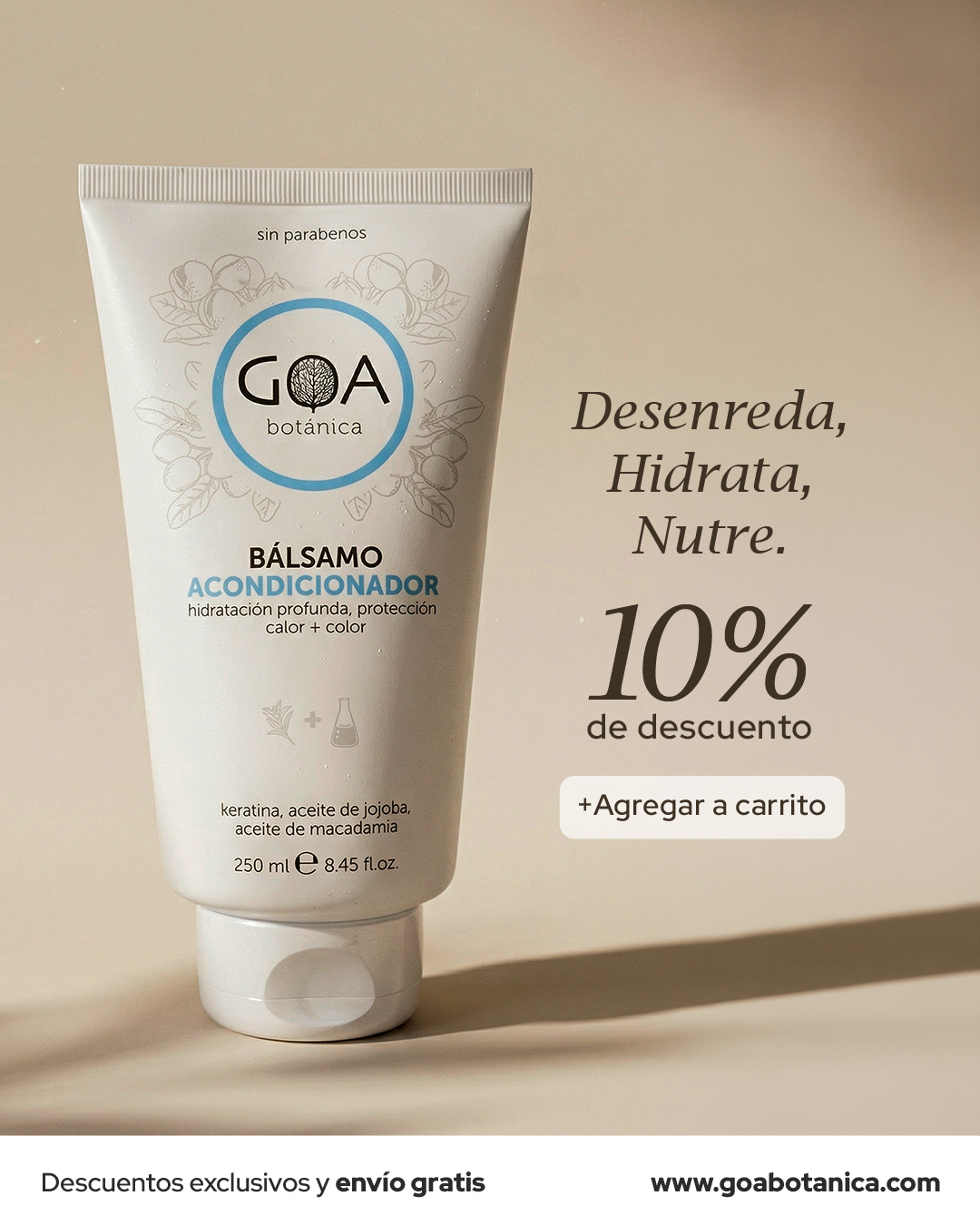 Goa Botánica Facebook ad