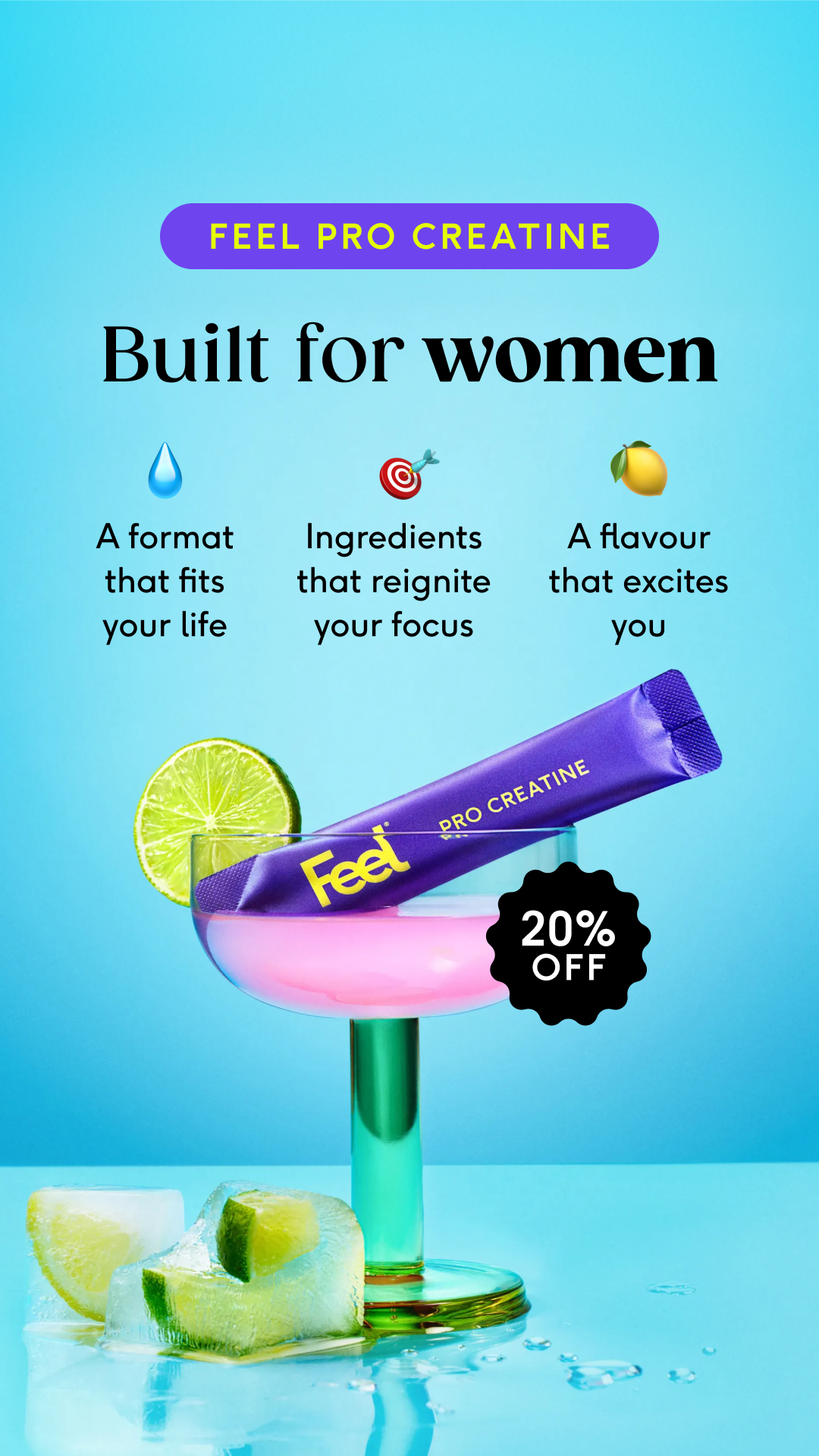Feel Facebook ad