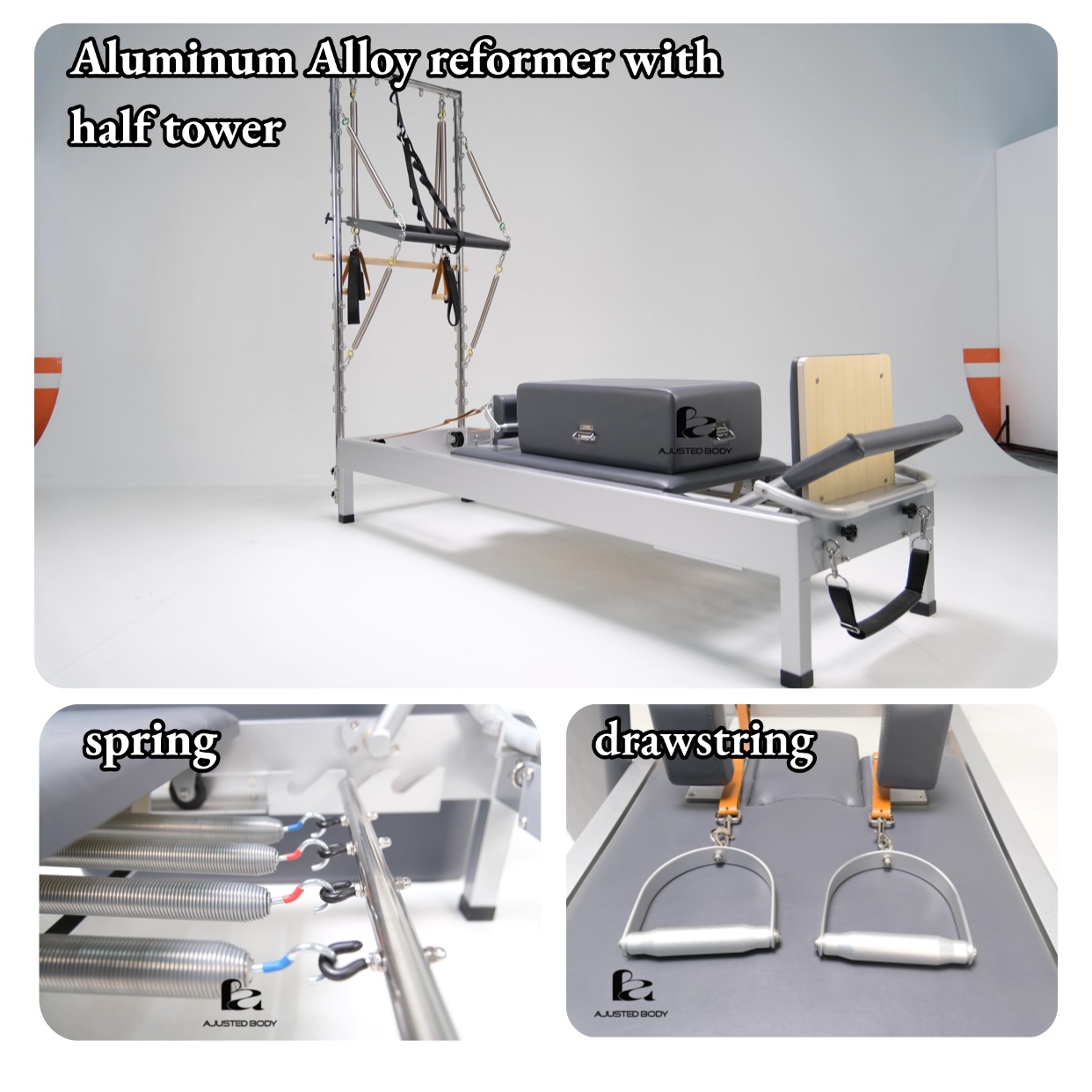 Pilates26-adjustedbody Facebook ad: Pilates equipment shipped globally