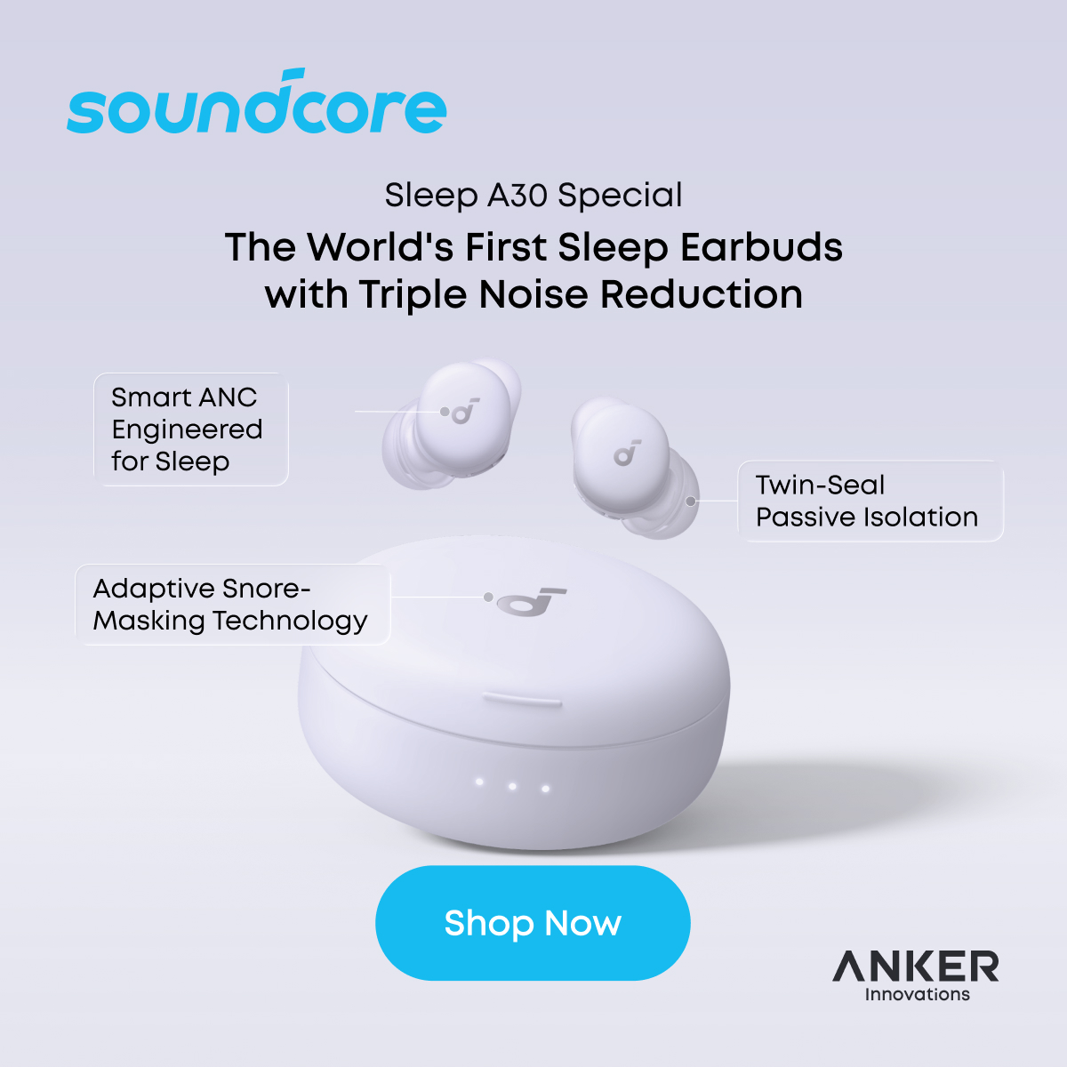 soundcore Facebook ad: soundcore Sleep A30 Special