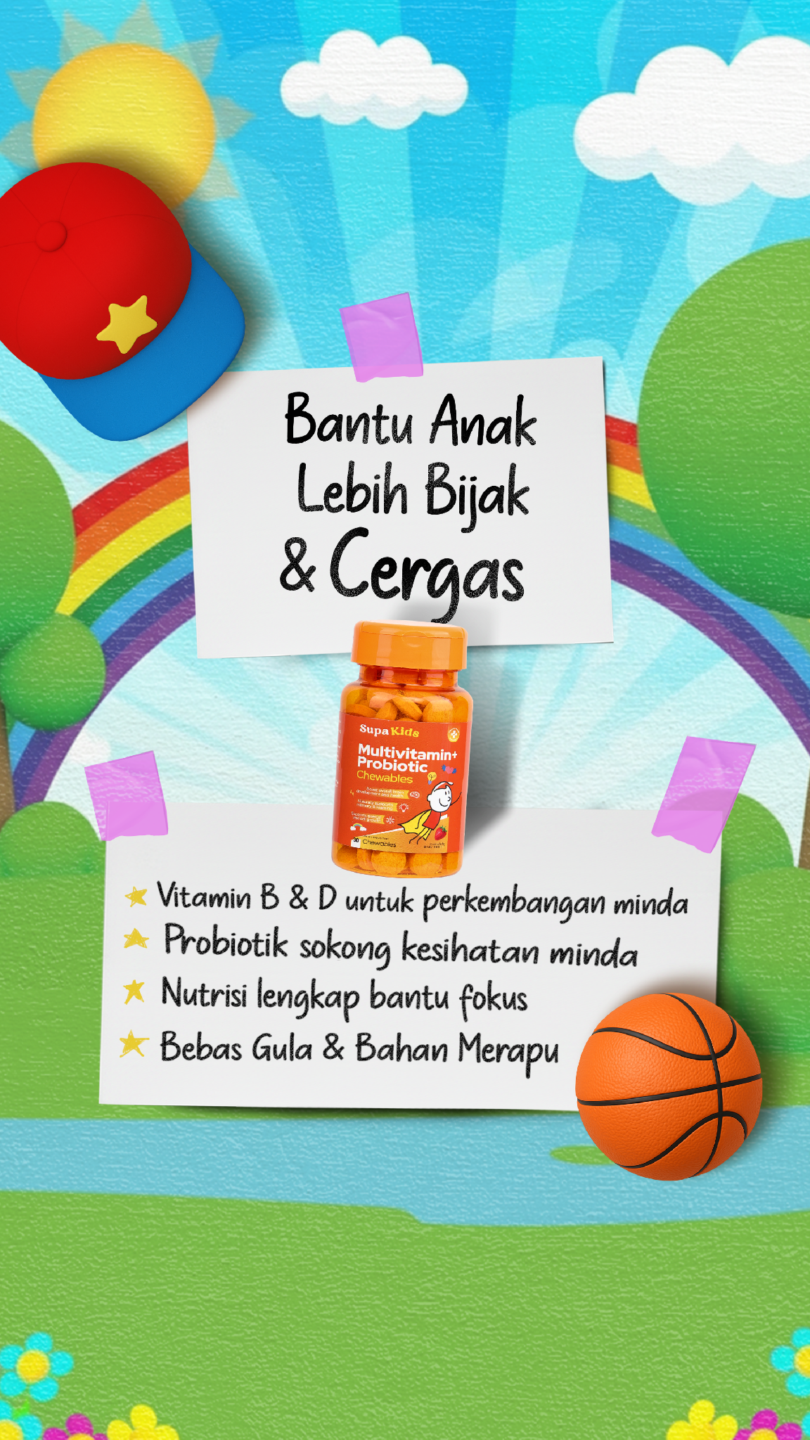 Bimbing bersama Supakids Facebook ad