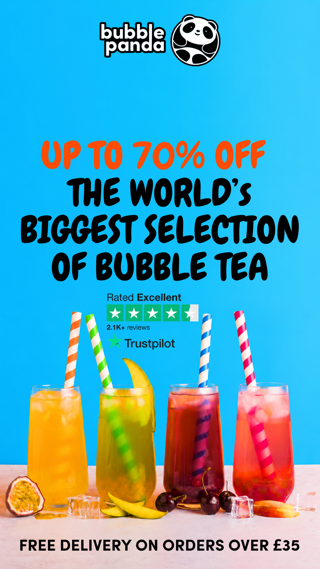 Bubble Panda Facebook ad
