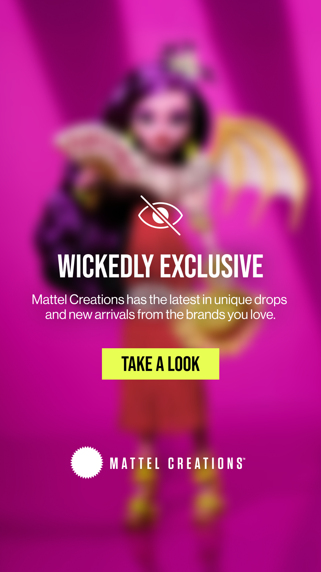 Mattel Creations Facebook ad