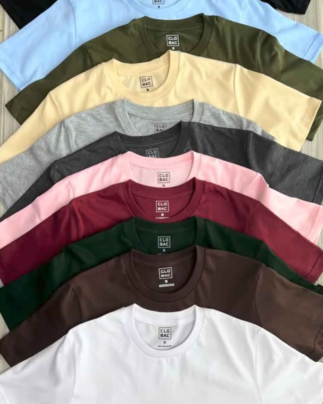 Micaela Gonzales Facebook ad: Poleras Básicas Cuello redondo de algodón