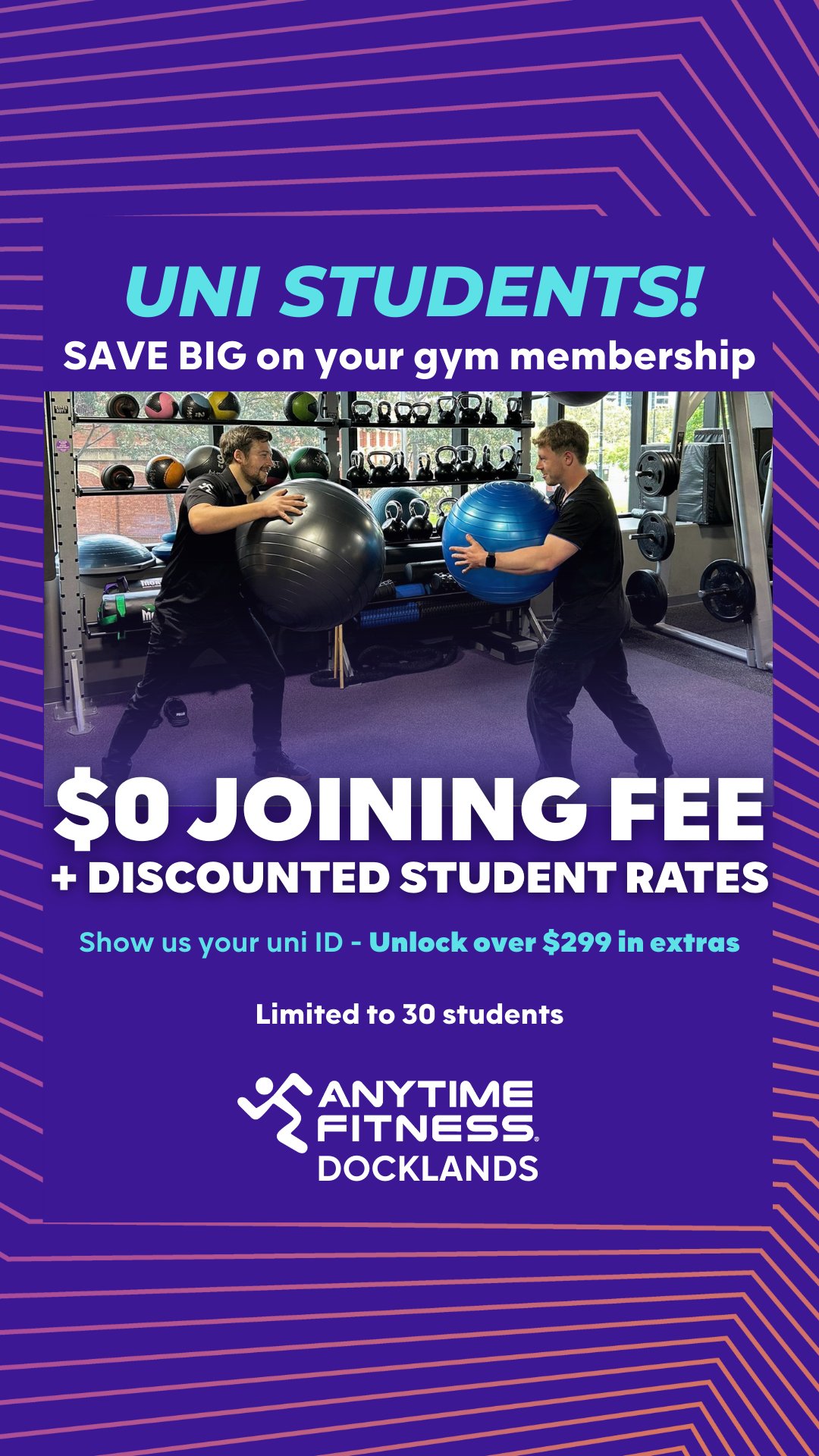 Anytime Fitness Facebook ad from Feb 16, 2026
