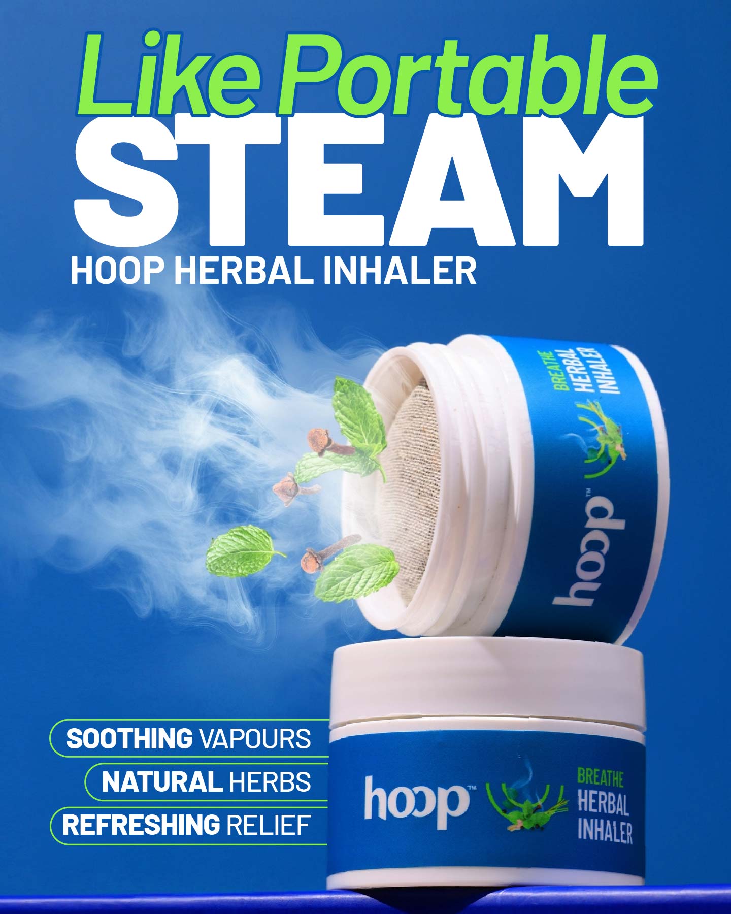 hoop Facebook ad: hoop Herbal Inhaler for Stuffy Nose