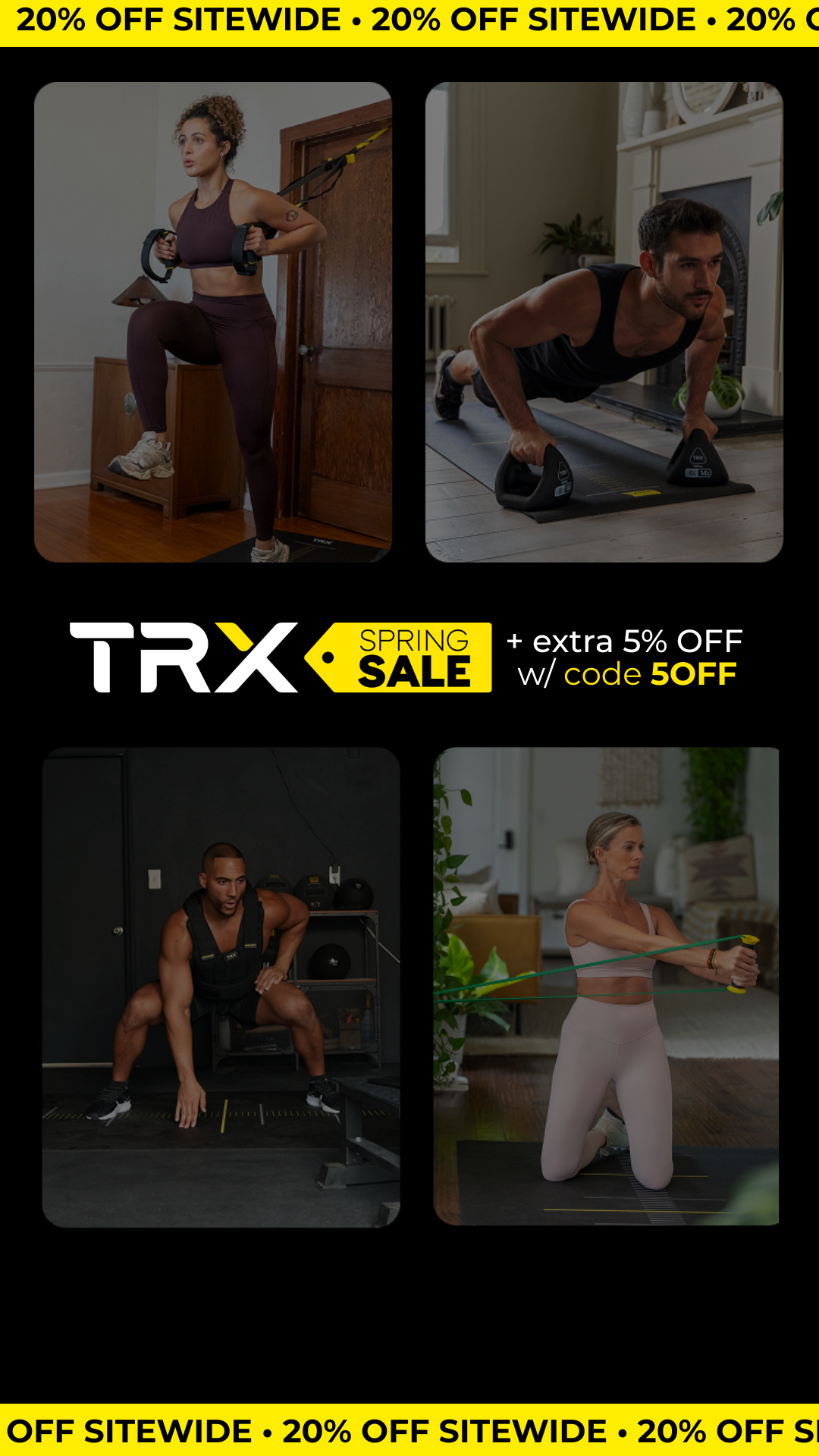 TRX Training Facebook ad