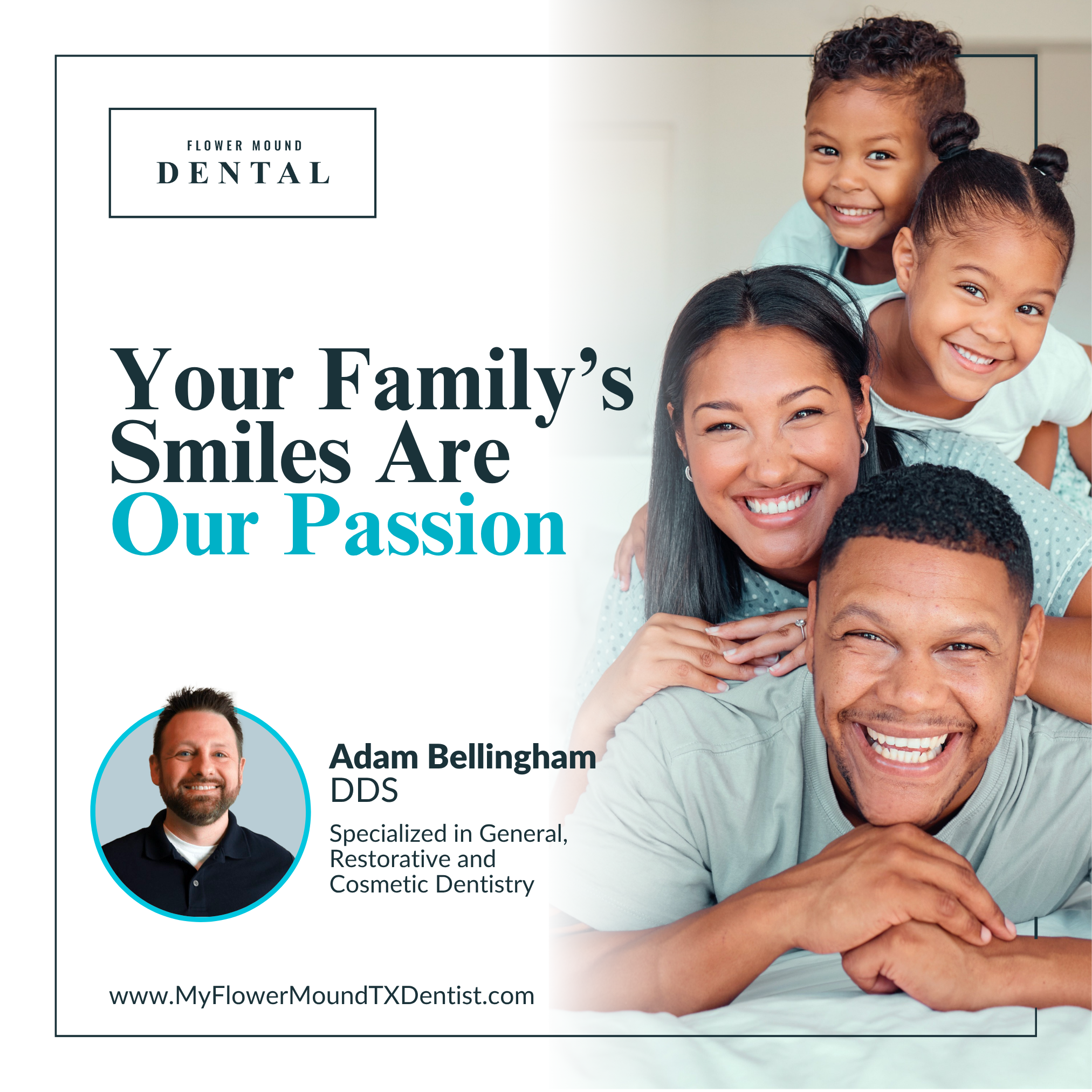 Flower Mound Dental Facebook ad