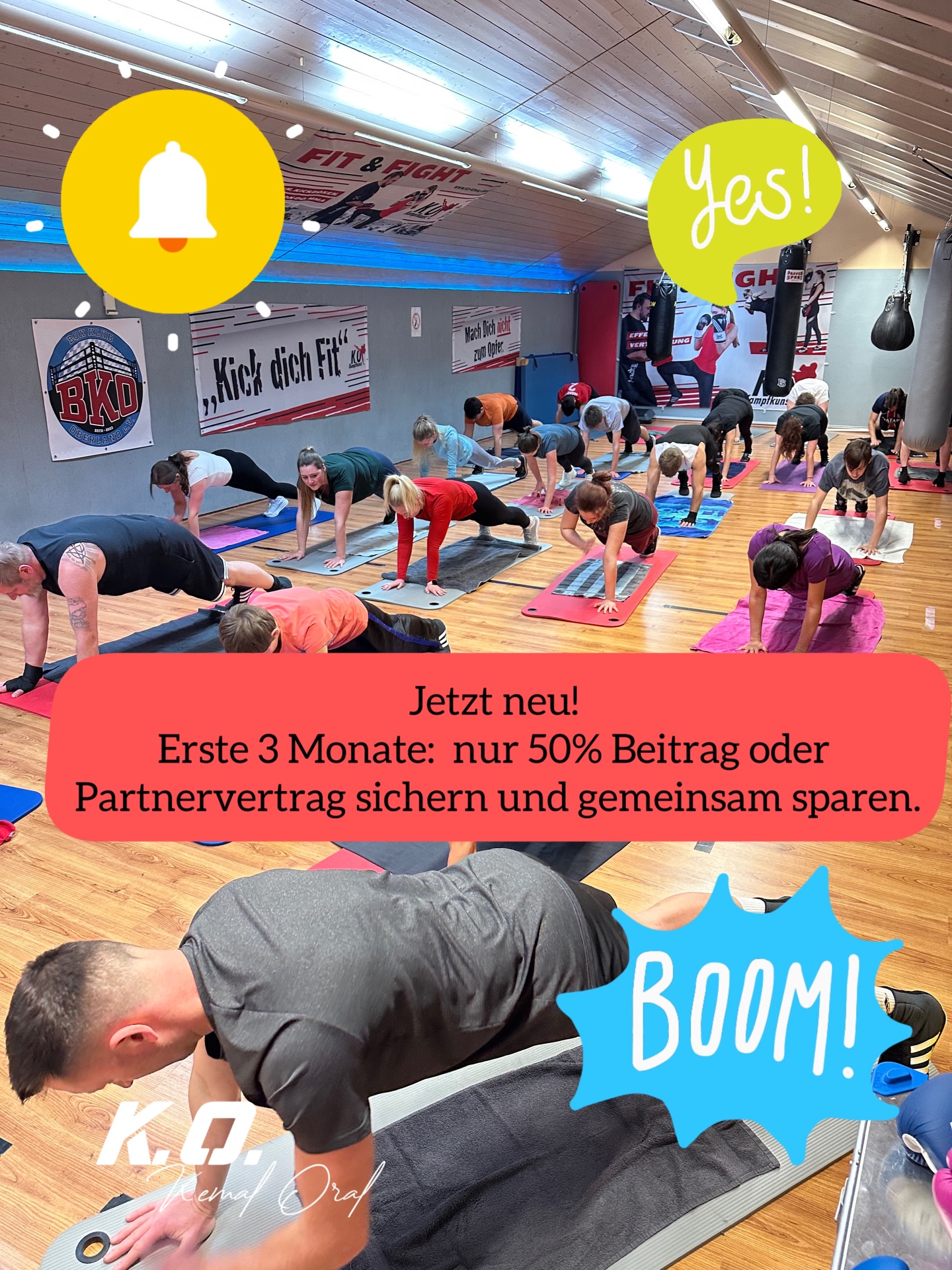 Kemal Oral Facebook ad: Neues Kampfsport-Angebot
