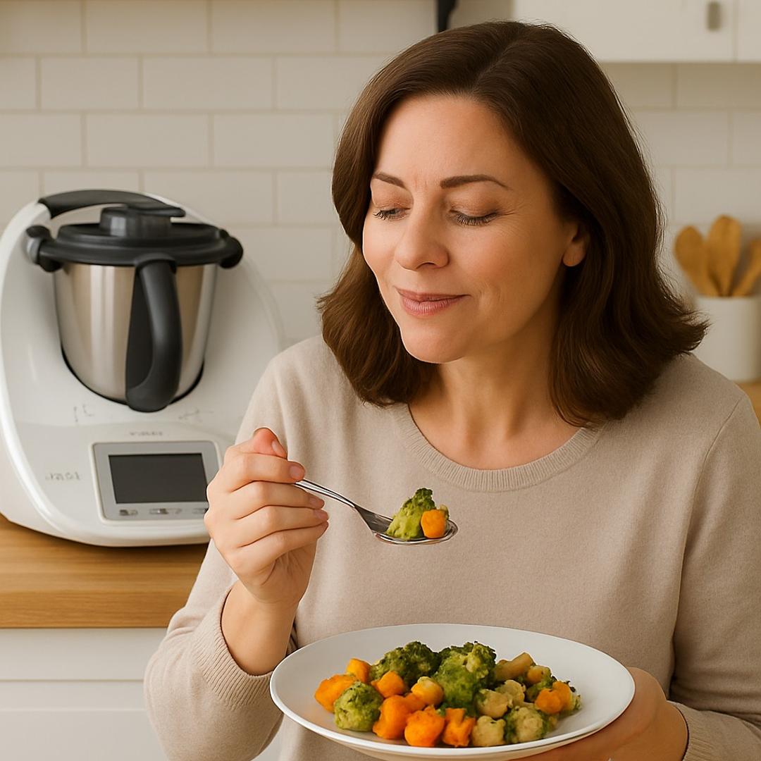 Carmen Rodríguez Facebook ad: Si tienes una Thermomix y quieres seguir una…