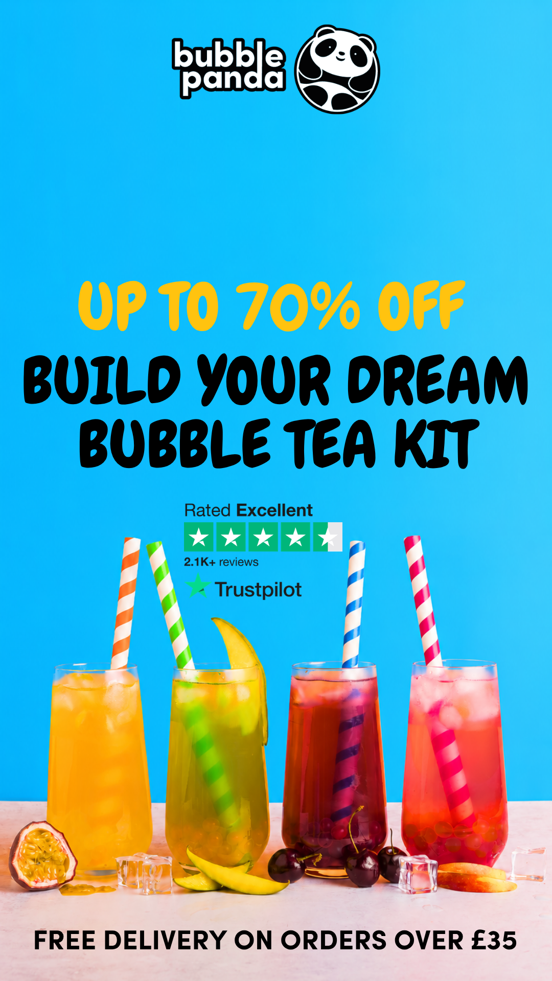 Bubble Panda Facebook ad
