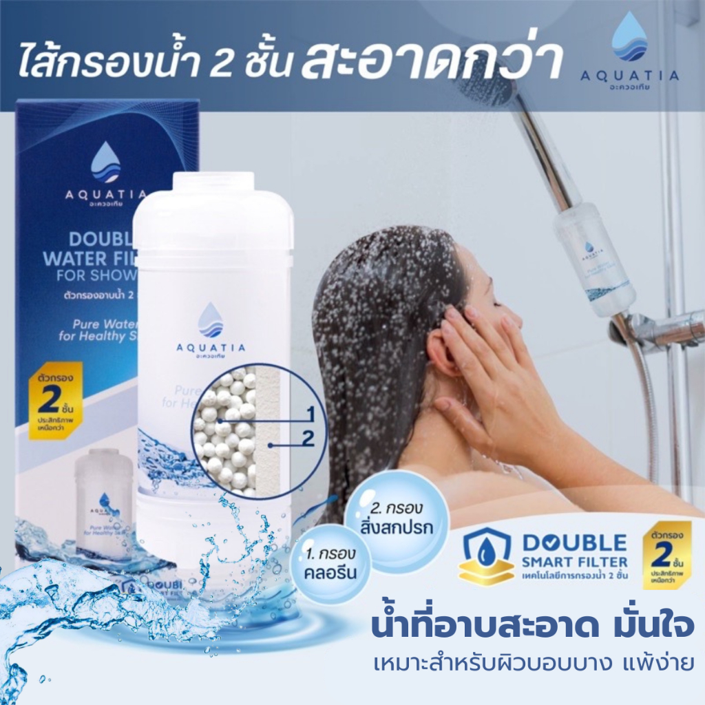 Aquatia_Official Facebook ad: เพราะน้ำที่ดูใสสะอาด. อาจไม่ได้เป็นอย่างที่เห็น