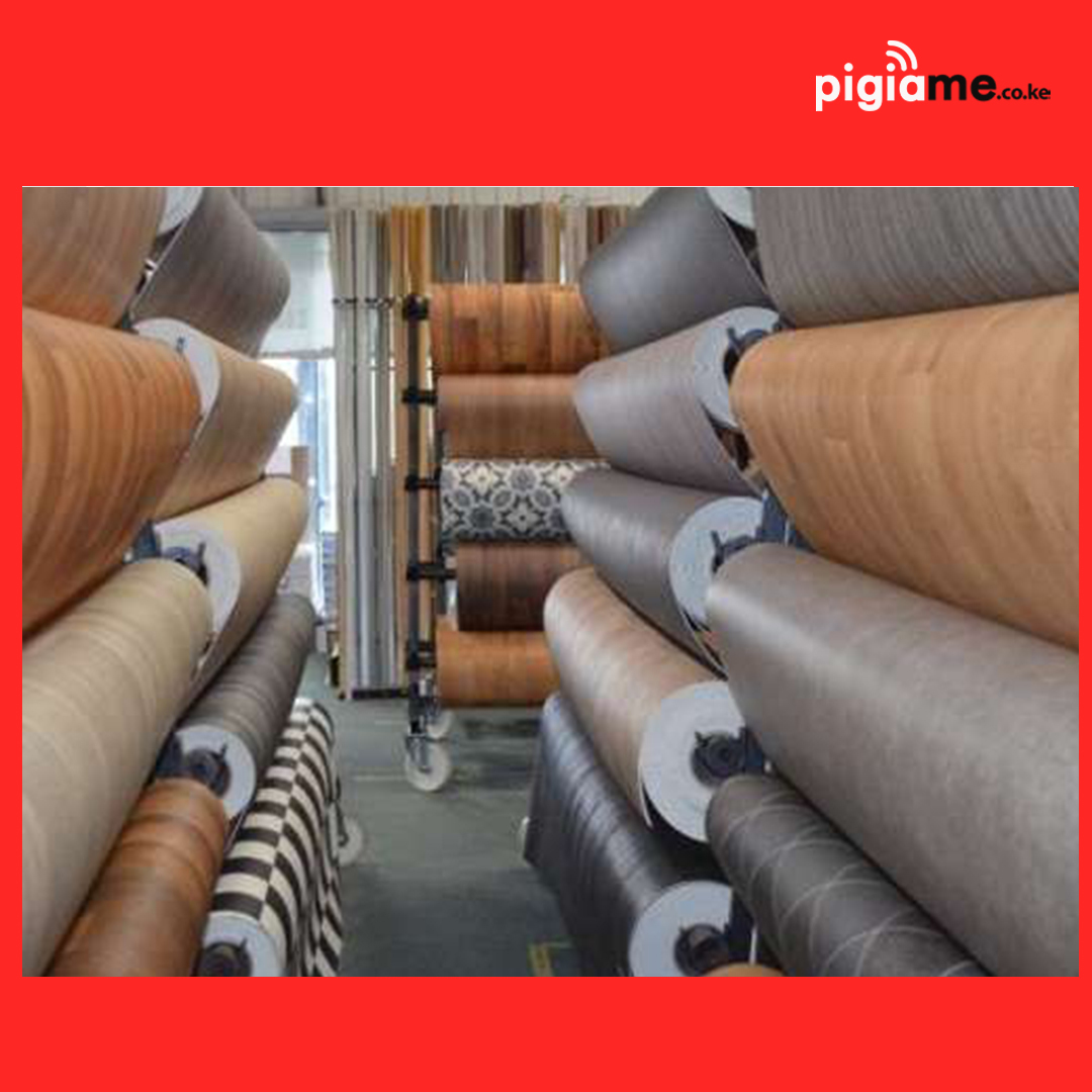 PigiaMe Facebook ad: Modern flooring & interior solutions available in Nairobi!